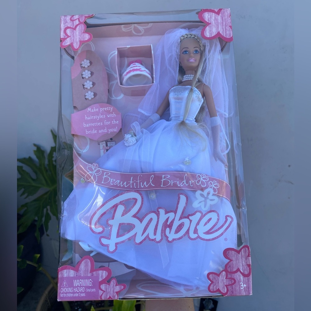 SOLD - Barbie Bridal Doll in Elegant White Gown